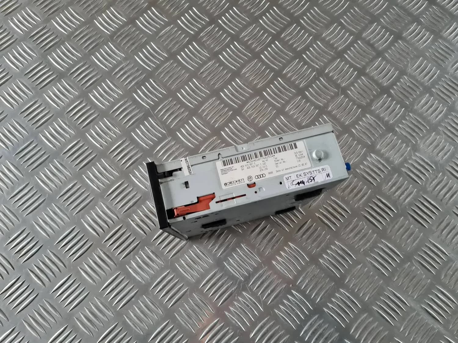 CD/DVD/Navigationsenhed AUDI A6 2008 - foto 5