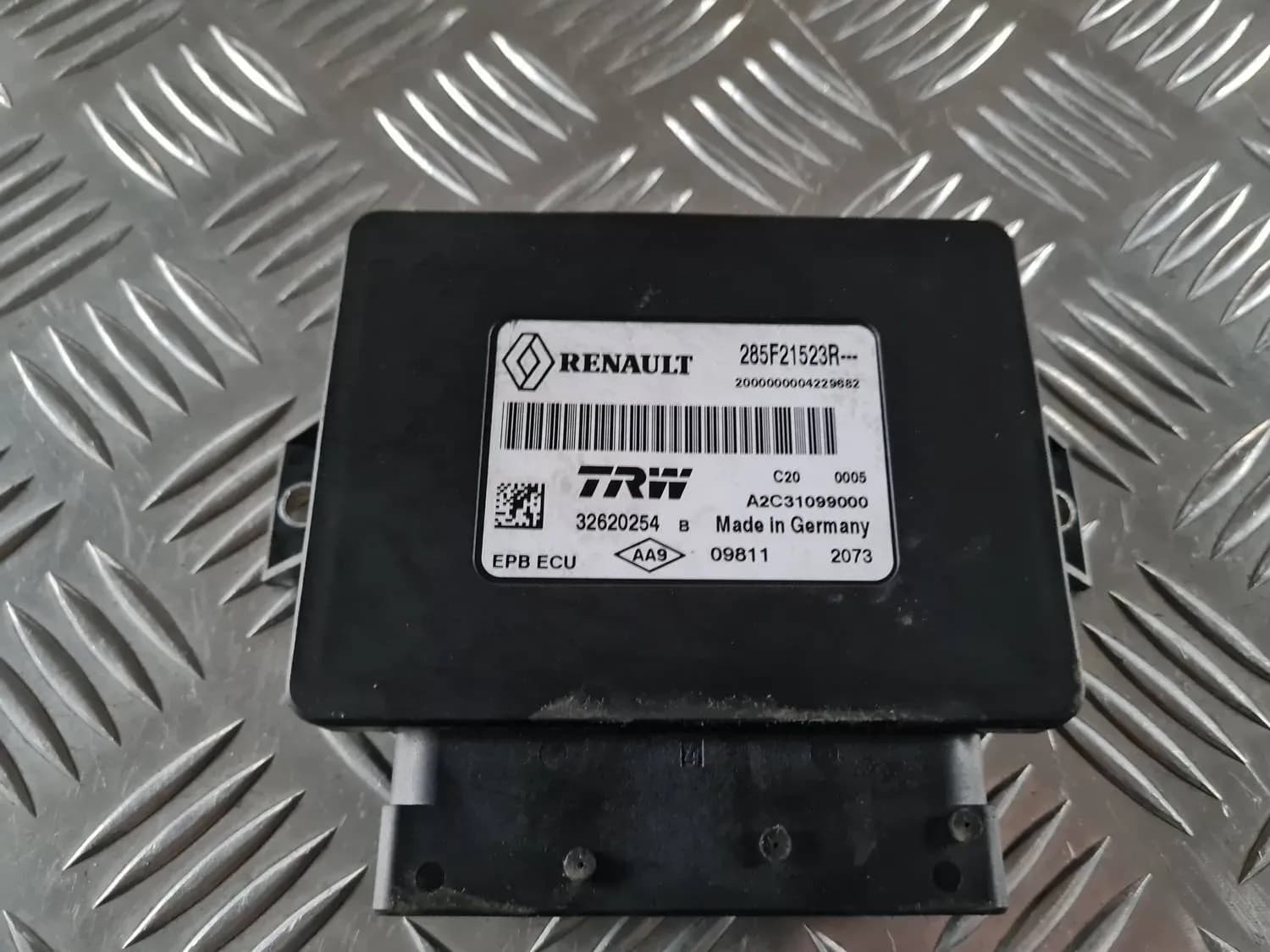 Kontrolenhed til parkeringsbremse RENAULT SCENIC III 2011 - foto 2
