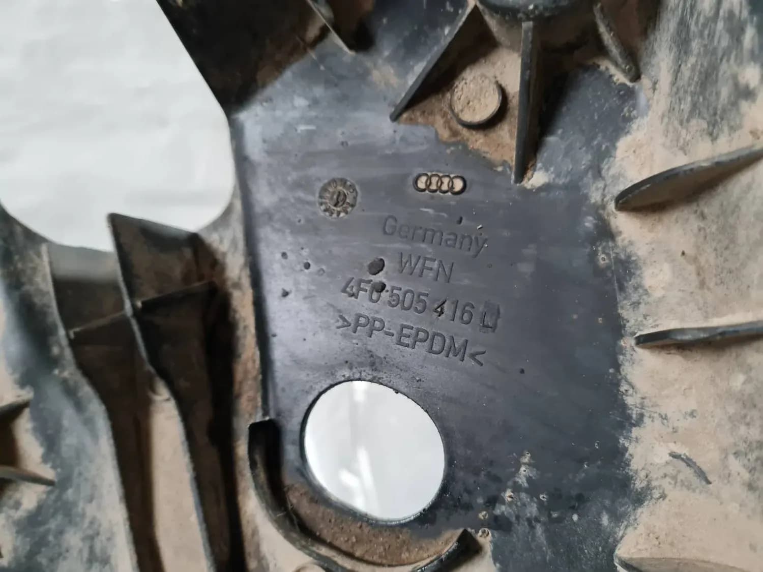 Bageste ophængningsarms beskyttelse AUDI A6 2008 - foto 3